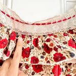 RIXO Laney Floral Mini Babydoll Dress Red Size 10 Photo 12