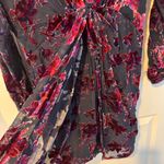 Rag and Bone NWT Eloise Velvet Floral Mini Dress | Size 4 Photo 4