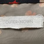 Outerknown  Black‎ Floral Maxi Dress Puff Sleeve Sustainable  Button Front XS Photo 3