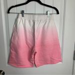 GRLFRND ‎ pink tie dye sweat shorts size XXS Photo 2