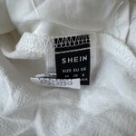 Women's Boho Fringe Cami Tank Top White Size M Photo 3