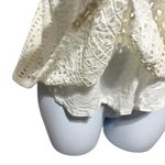 Sundance Women Babydoll Tank Top S Ivory Boho Cottage Indie Parisian Festival Photo 5