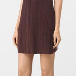 All Saints Burgundy Lace Ula Stretch Jersey Sleeveless Mini Dress Medium NWT Photo 0