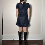 Old Navy  Shortsleeve Blue Polka Dot Mini Dress Size Small Photo 1