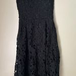 Alya Black lace strapless dress  Photo 3