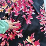 Dana Buchman  Red Floral Flower Womens Size Medium Sleeveless Mini Dress Office Photo 1