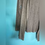 Silence + Noise  Brown Marled Hooded Soft Drapey Open Cardigan SZ XS Photo 3