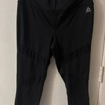 Reebok Training Skinny Black Capri Legging L Athleisure Gorpcore Sportswear Photo 0