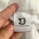 NEW Victoria Dunn King Street Tie Strap Maxi Dress in Eyelet White Size undefined Photo 10