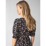 Natural Life Wrap Front Sophia Dress SZ XS Leaf Fall Peasant Boho Prairie Hippie Photo 2