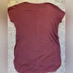 Lululemon  Burgundy Tee Photo 2