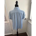 Faherty  Breeze Striped Linen Blend Buttondown Shirt Small layered boho classic Photo 3