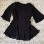 Lovers + Friends Pleated Shift Mini Dress Black (Small) cocktail party new years Photo 3