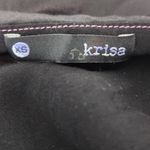  One Shoulder Black Satin Mini Dress Size XS Krisa Black Dress Photo 5