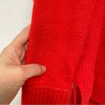 J.Crew Orangish Red Turtleneck Merino Wool Alpaca Blend Sweater Womens XS Photo 1