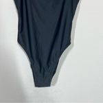 Madewell NEW  Black Second Wave Square Neck Tank One Piece Swimsuit Photo 8