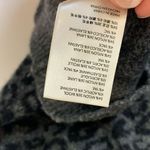 Anthropologie women's small tunic sweater cowl neck gray cheetah wool yak long s Photo 9