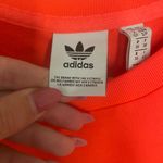 Adidas Neon and Burgundy Long Sleeve Pullover Size Small Photo 3