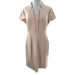 LK Bennett  Delta notch dress blush sz 10 Photo 2