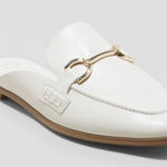 A New Day  Women's Cream Mules with silver Accent size 10 Photo 0