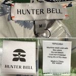 Hunter Bell  Wilkes Dress Herring Green Puff Sleeve Cotton Size Medium NWT Photo 7