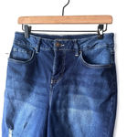Royalty For Me Stretch Slim
Capri Jeans Women's Size 8 Blue Distressed Photo 1