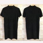 Talbots Vintage Merino Wool Sweater Dress & Matching Jacket Suit Set Gray Black Photo 1