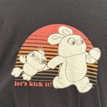 EUC Pixar Ducky and Bunny long sleeve shirt Black Size M Photo 1