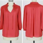 Anthropologie odille baroque smocked blouse Photo 1