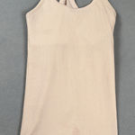Lululemon  Align Tank Top Women Ribbed Built in Bra Racerback Beige Stretch Yoga Photo 0