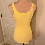Mossimo Supply Co. Mustard Ribbed Tank Top Yellow Size M Photo 1