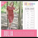 LuLaRoe  geometric Julia blue red "gold" dress women's size S Small Photo 4
