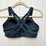 Yvette Navy Blue Crisscross Sports Bra size L Size L Photo 2