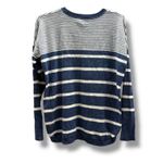 Vineyard Vines  Womens Sweater Size‎ S Navy Blue White Relaxed Cotton Photo 4