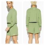 Apparis Julianna Pull On Sweat Shorts S Green Photo 0