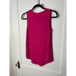 Old Navy  Tank Top Women's Small Barbie Pink Loose Fit Luxe Jersey Knit Photo 1
