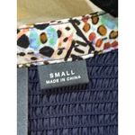 Maeve Anthropologie Floral Dress Tiled Amethyst Dress Size Small Smocked Photo 8