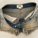 PINK - Victoria's Secret PINK Victoria’s Secret High Waisted Cut Off Jean Shorts  Photo 3