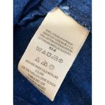 Free People  Take Me Somewhere Blue Sleeveless Denim Cutout Tie-Front Romper Sz M Photo 2