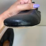 ATP All Tomorrows Parties Womens Shoes Black Leather Flats Size 40 Slip On Italy Photo 6