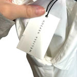 Melissa Nepton Mia Crisp Button Down Collared Shirt Off White Size‎ Large Photo 9