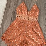 Boutique Flower Lace Romper, Never Worn  Photo 0