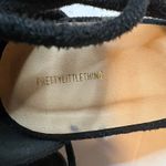 Pretty Little Thing ‎ Pump Heel Size 5 Lace Up Black Photo 4