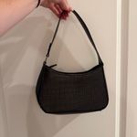 Urban Outfitters  Black Croc-Textured Shoulder Bag Photo 2