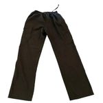 Daggaci Straight Leg Cotton Blend Unisex Scrub Pants SZ S Black Photo 9