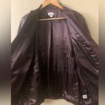 Denim & Co . Women's Leather Jacket - Dark Brown Photo 4