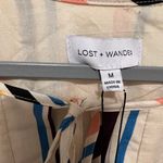 Lost + Wander REVOLVE NWT CORY Cream Blue STRIPED Boho MINI DRESS MEDIUM Photo 8