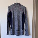 Athleta Running Wild Quarter-Zip Light Weight Long Sleeve Pullover Size Medium Photo 3