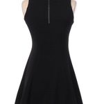 Olive & Oak  Sleeveless Fit & Flare Dress Black Photo 1