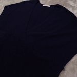 Free People Beach Jaclyn Sweater Linen Blue Knit Short Sleeve Women's Size Large Photo 2